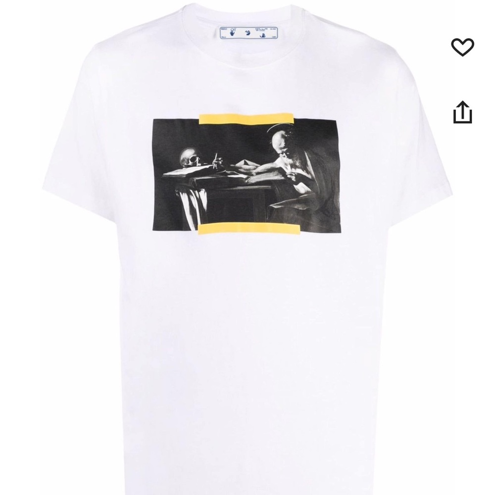 Off white t shirt size XXS fits like a small. Worn once like new